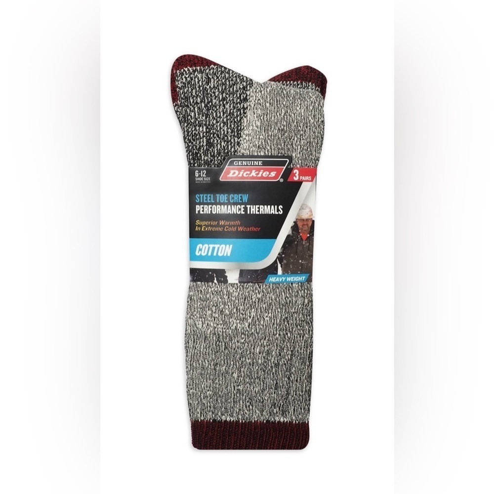 Dickies P3 Cotton Thermal Crew Shoe Size 6-12